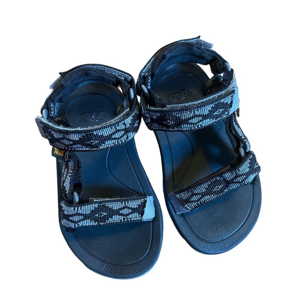 TEVA TODDLER'S HURRICANE XLT 2 SANDALS Size 6 Black / Gray